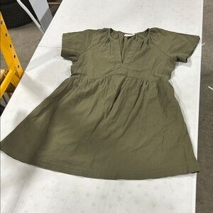 Olive Green Women’s Dress